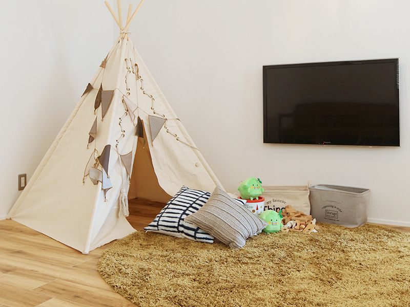 キッズスペースあり