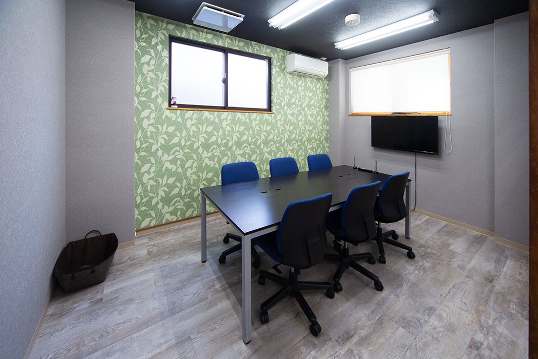 個室の商談ブース